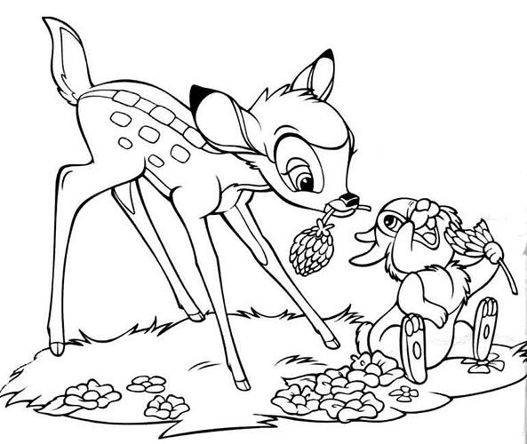 Free-Printable-Bambi-Coloring-Pages-768x647