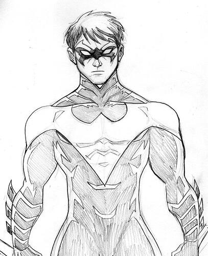Nightwing-Coloring-Pages-Printable