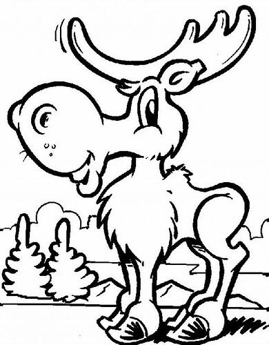 Moose-Coloring-Pages-768x983