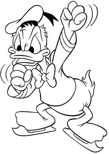 Printable-Donald-Duck-Coloring-Pages