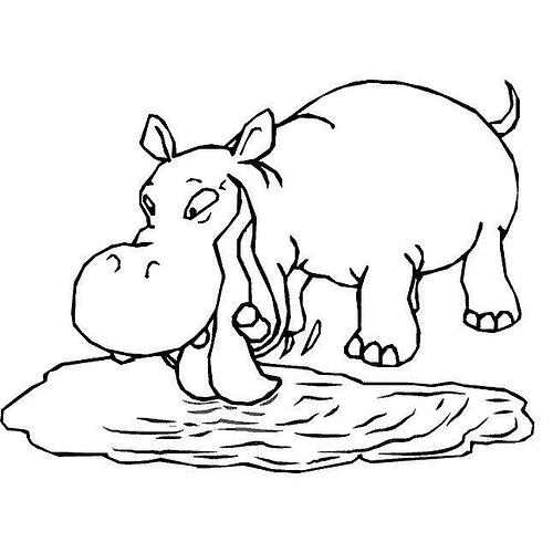 Hippo-Coloring-Pages-For-Kids