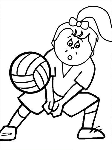 Printable-Volleyball-Coloring-Pages