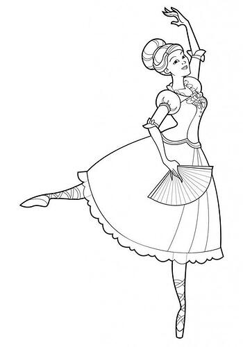 Printable-Ballet-Coloring-Pages-717x1024