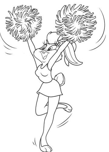 Free-Cheerleader-Coloring-Pages