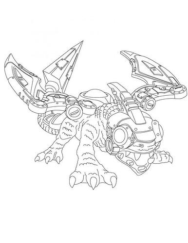 Skylander-Giants-Coloring-Pages-Pictures-768x993