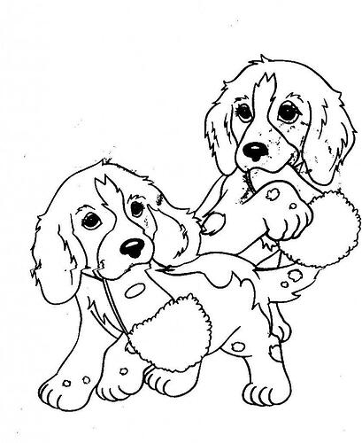 Coloring-Pages-of-Cute-Puppies-838x1024