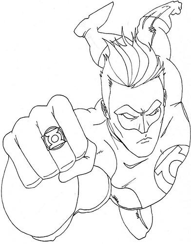 Green-Lantern-Coloring-Pages-768x978