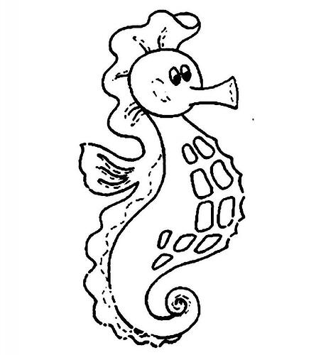Coloring-Pages-of-Seahorse-913x1024