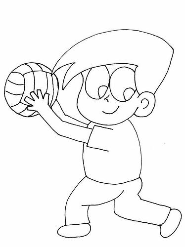 Free-Printable-Volleyball-Coloring-Pages