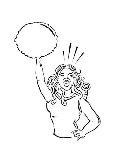 Cheerleader-Coloring-Pages
