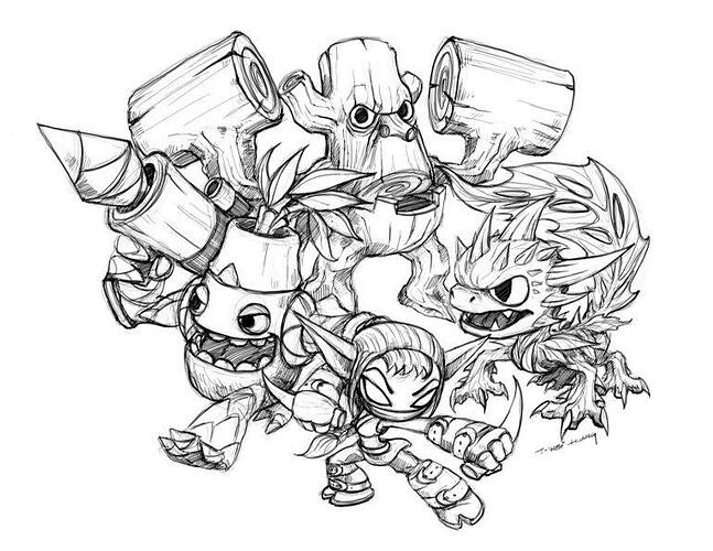Skylander-Giants-Coloring-Page-768x593