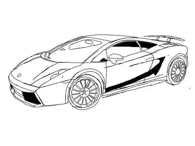 Lamborghini-Color-Pages
