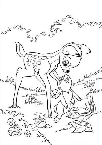 Bambi-Coloring-Pages-For-Kids-729x1024