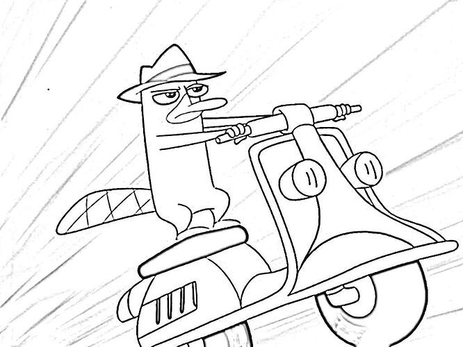 Perry-the-Platypus-Coloring-Pages-To-Print