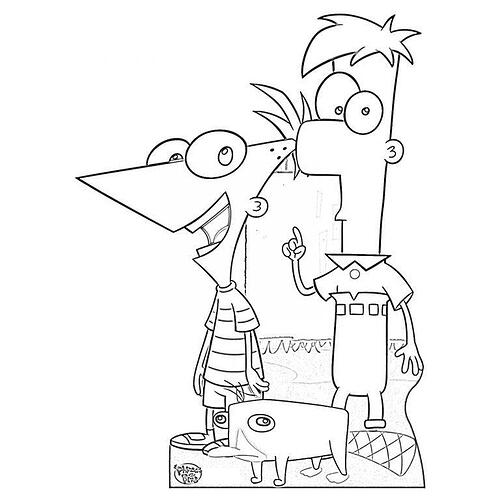 Coloring-Pages-of-Perry-the-Platypus-768x768