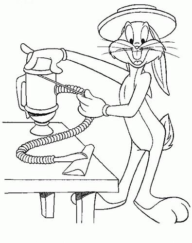 Coloring-Pages-Bugs-Bunny