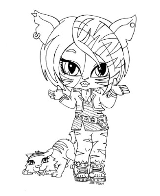 Monster-High-And-Pet-Coloring-Arts (mamun)
