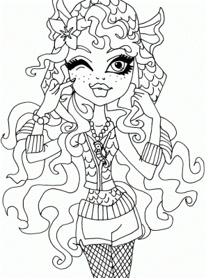 Monster-High-Lagoona-Blue-Coloring-For-Kids (mamun)