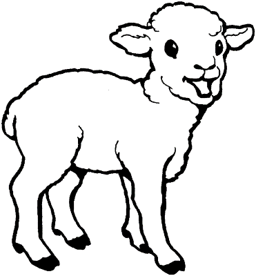Baby-Sheep-Coloring-Page (kids)