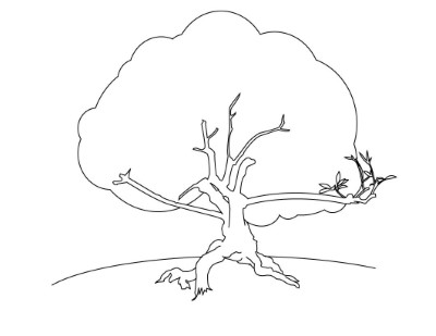 Coloring-Pages-Tree (kids)