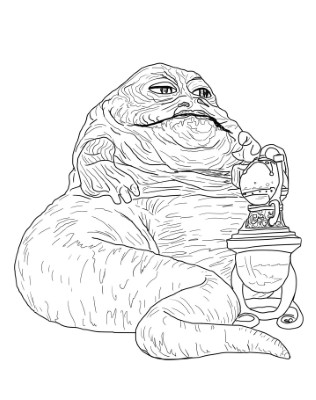 Jabba-the-Hutt-Coloring-Page (kids)