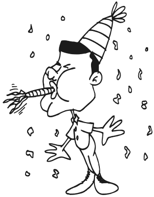 Party-Coloring-Pages (kids)