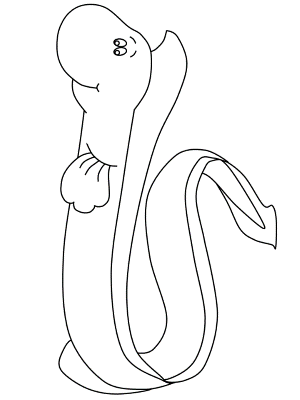 Cartoon-Eel-Coloring-Page (kids)