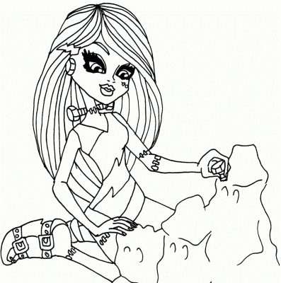 Free-Monster-High-Cartoon-Coloring-Arts-For-Kids-4 (mamun)
