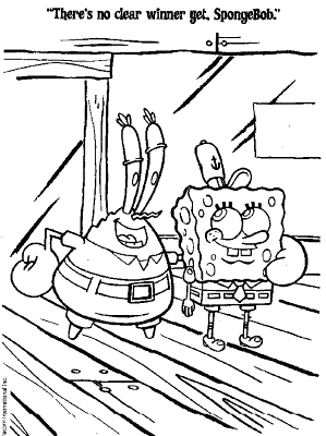 Nickelodeon-Teams-Usps-Spongebob-Mailpants-Coloring-Page-3 (mamun)