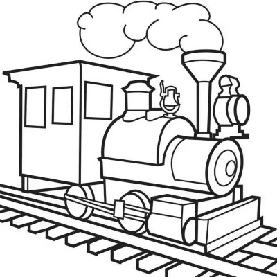 Winter-Train-Coloring-Page (kids)