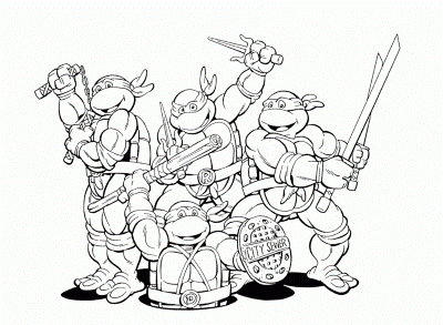Ninja-Turtles-Coloring-Pages-April-With-Donatello-4 (mamun)