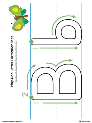 Letter-Formation-Play-Doh-Mat-Letter-B-Printable-Color