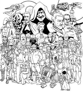 Star-Wars-Coloring-Page-All-Characters (kids)