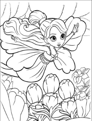 Flying-Thumbelina-Coloring-Page (kids)