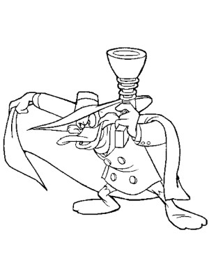 Darkwing-Duck-Gun-Coloring-Page (kids)
