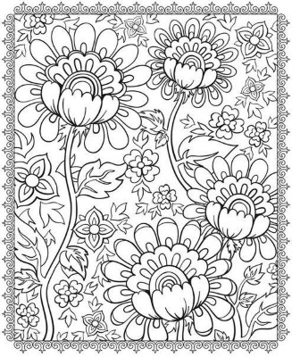 Flower-Coloring-Page-for-Adults-Free-Printable (kids)