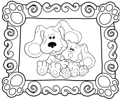 Blues-Clues-Picture-Frame (kids)