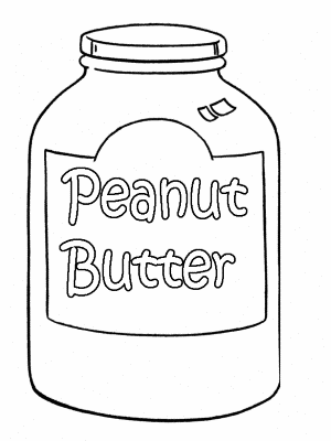 Jar-of-Peanut-Butter-Coloring-Page (kids)