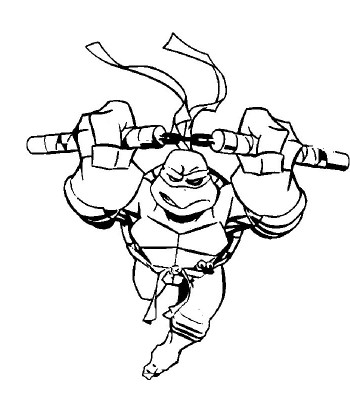 Ninja-Turtles-Coloring-Pages-April-With-Donatello-6 (mamun)