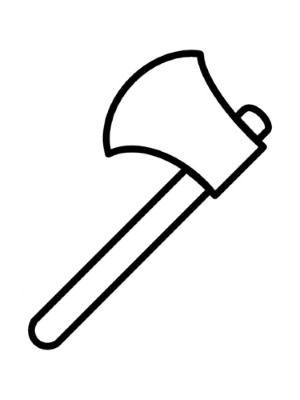 Hatchet-Coloring-Page (kids)