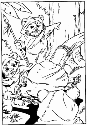 Ewok-Pointing-Coloring-Page (kids)