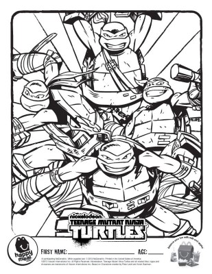 Ninja-Michelangelo-Actions-Coloring-Pages-6 (mamun)
