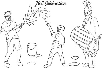Holi-Celebration-Coloring-Page (kids)