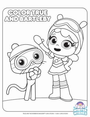 Color-True-and-Bartleby-Coloring-Page (kids)