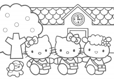 Adorable-Hello-Kitty-Coloring-Page-3 (mamun)