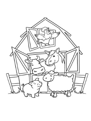 Animals-in-the-Barn-Coloring-Page (kids)