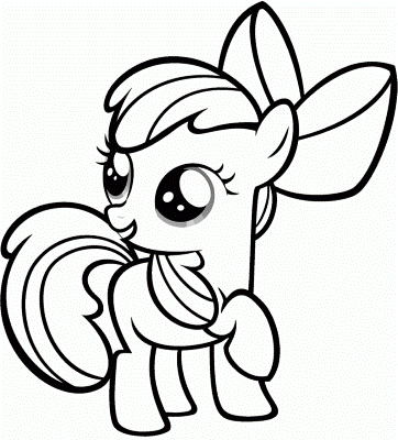 Free-My-Little-Pony-Coloring-Page-2 (mamun)