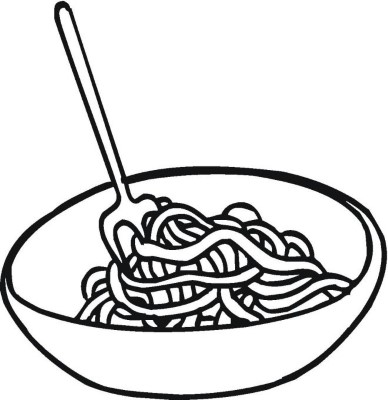 Bowl-of-Pasta-Coloring-Page (kids)