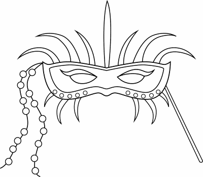 Mardi-Gras-Mask-with-Handle-Coloring-Page (kids)