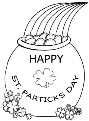 Happy-St-Patricks-Day-Pot-of-Gold-Coloring (kids)